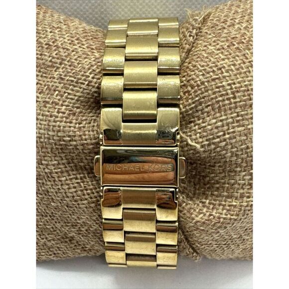 Michael Kors MK5160 Women's Gold Stainless Steel Analog Dial Quartz Watch JNA789 - Picture 4 of 11